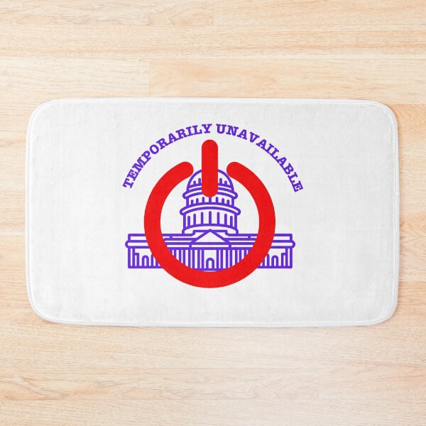 Item preview, Capitol Shutdown – Temporarily Unavailable Design designed and sold by Kruti Collection.
