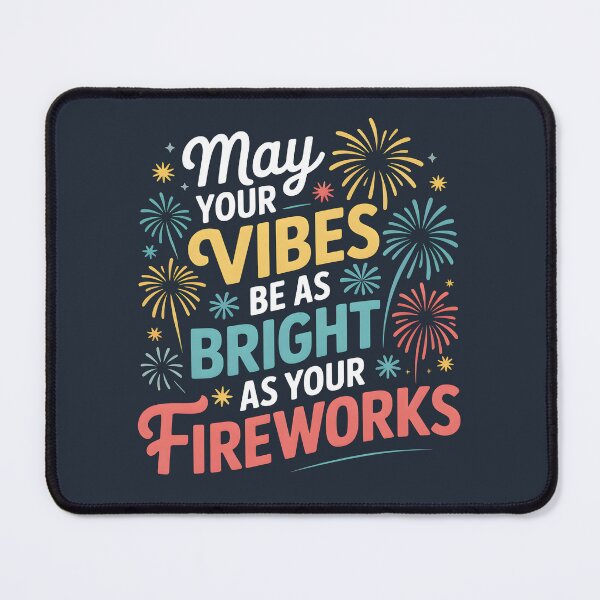 Item preview, May Your Vibes Be as Bright as Your Fireworks – Colorful Diwali Design designed and sold by Jollys-ArtShop.