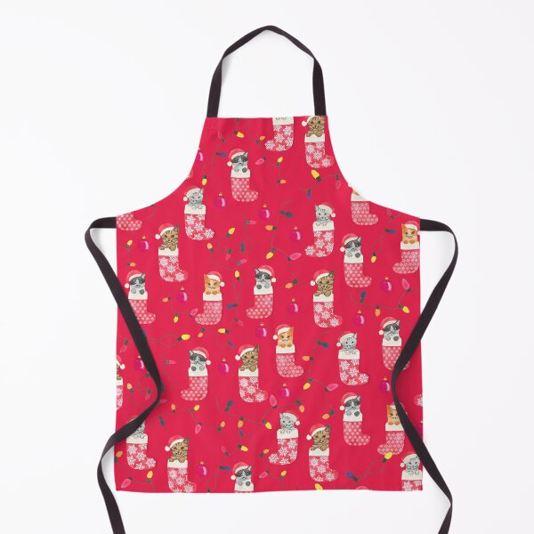Item preview, Cute cats playing in Christmas Stockings designed and sold by Hillary Holt.
