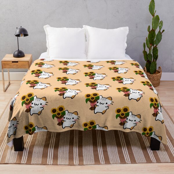 Item preview, Sunflower boquette kitty designed and sold by ZinaDesignsShop.