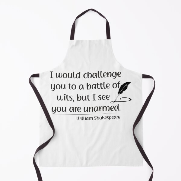 Item preview, Sarcastic and funny Shakespeare quote designed and sold by AngryDuckShopTM.