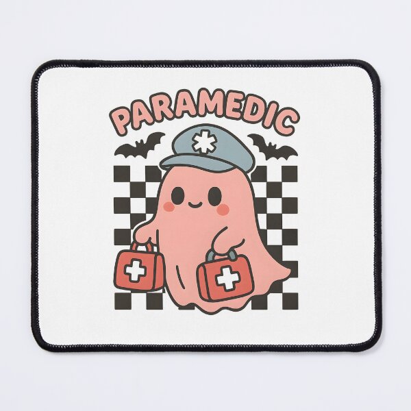Item preview, Paramedic Halloween Ghost Shirt | Funny EMT Paramedic Halloween Tee designed and sold by ClinicalHubs.