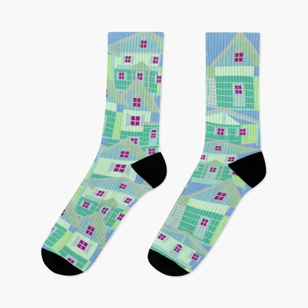 Item preview, Houses pattern5 designed and sold by Design4uStudio.