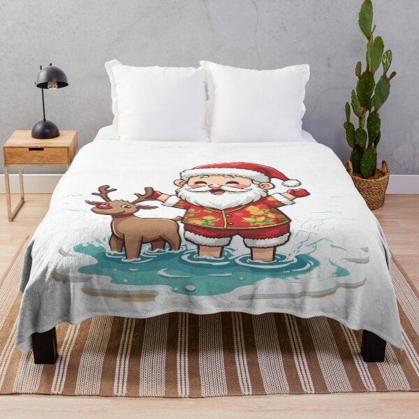 Item preview, Songkran Santa – Cute Thai Kawaii Christmas Mashup designed and sold by TH cartoon world.