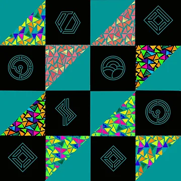 Artwork thumbnail, patchworks243 by Design4uStudio