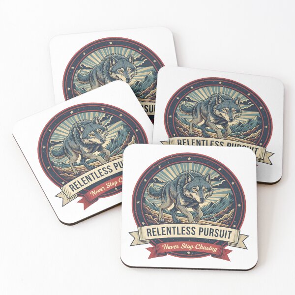 Item preview, Relentless Pursuit | Never Stop Chasing designed and sold by DailyVibesMerch.