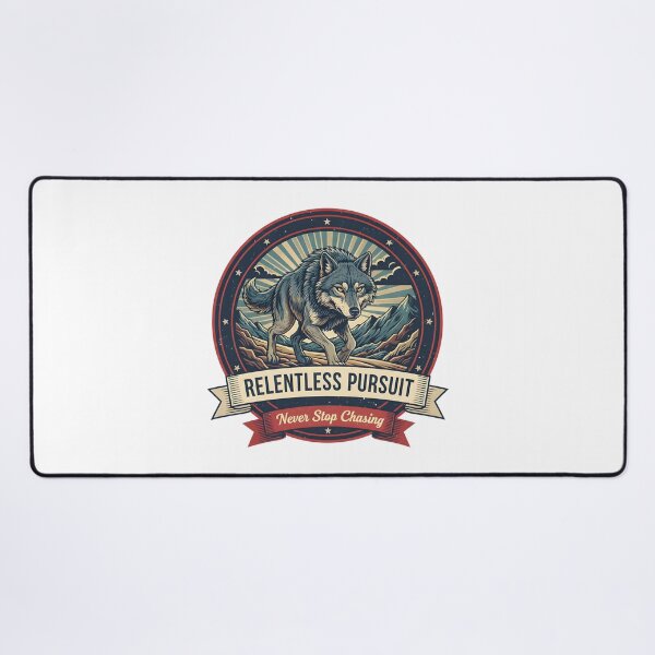 Item preview, Relentless Pursuit | Never Stop Chasing designed and sold by DailyVibesMerch.