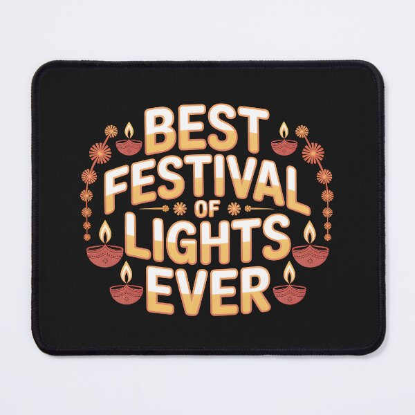Item preview, Best Festival of Lights Ever – Bold Diwali Celebration Design designed and sold by Jollys-ArtShop.