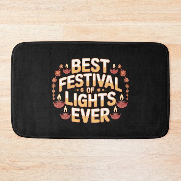 Item preview, Best Festival of Lights Ever – Bold Diwali Celebration Design designed and sold by Jollys-ArtShop.