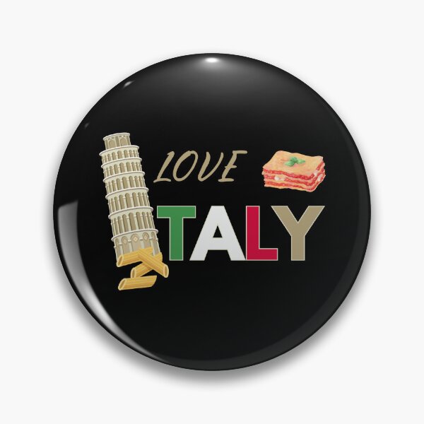 Item preview, Love Italy Design – Pisa, Pasta & Dolce Vita designed and sold by SVALANART.