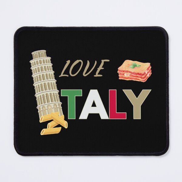 Item preview, Love Italy Design – Pisa, Pasta & Dolce Vita designed and sold by SVALANART.