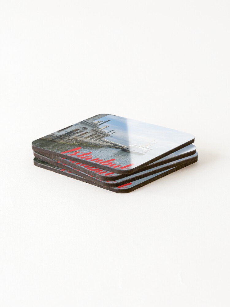 Thumbnail 4 of 5, Coasters (Set of 4), Istanbul designed and sold by BubbleTextBox.