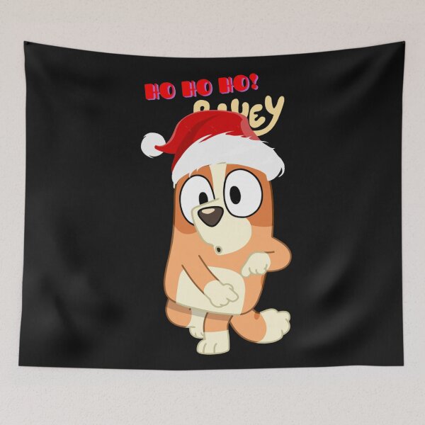 Item preview, Bluey Christmas Santa Hat | Cute Holiday Cartoon Design for Kids designed and sold by Ariella Whitney.