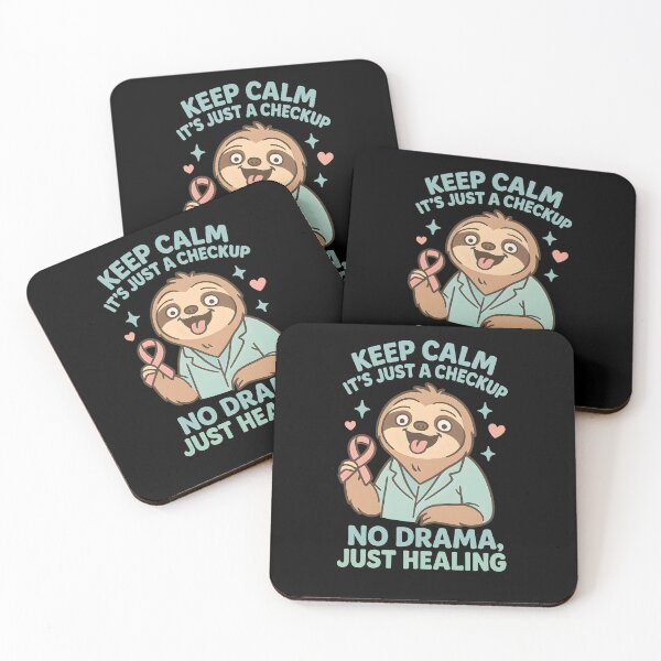 Item preview, Keep Calm It’s Just a Checkup Funny Sloth Doctor Shirt | No Drama Just Healing Oncologist Tee designed and sold by ClinicalHubs.