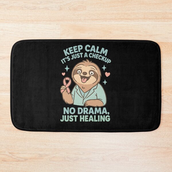 Item preview, Keep Calm It’s Just a Checkup Funny Sloth Doctor Shirt | No Drama Just Healing Oncologist Tee designed and sold by ClinicalHubs.