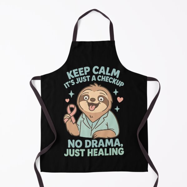 Item preview, Keep Calm It’s Just a Checkup Funny Sloth Doctor Shirt | No Drama Just Healing Oncologist Tee designed and sold by ClinicalHubs.