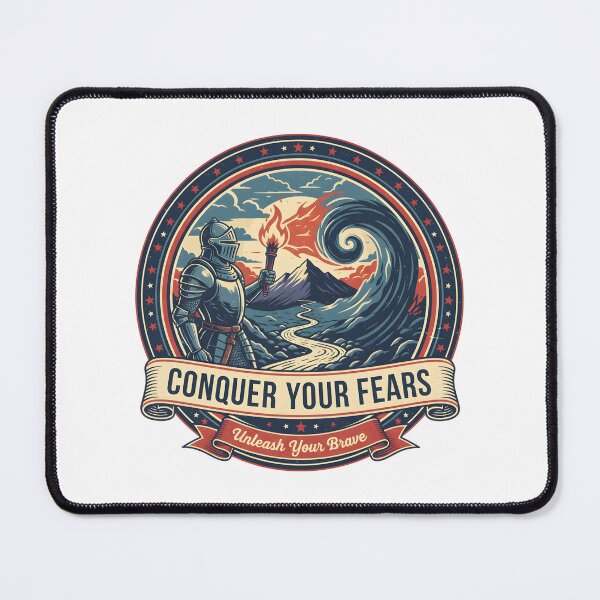 Item preview, Conquer Your Fears | Unleash Your Brave designed and sold by DailyVibesMerch.