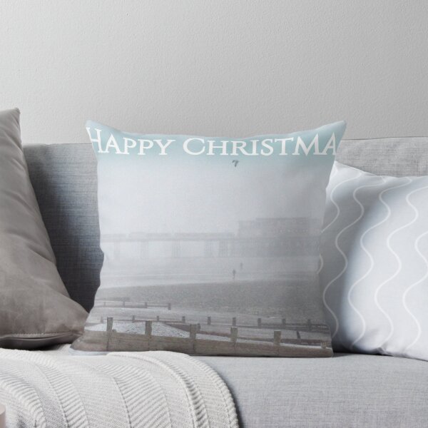 Item preview, Christmas scene of pier in the snow designed and sold by PJSkinner.