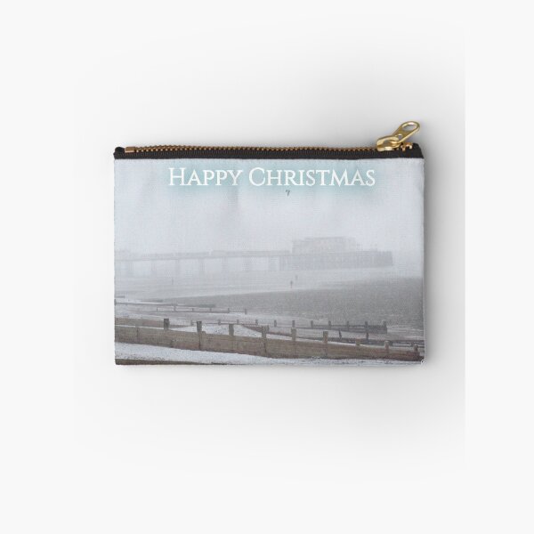 Item preview, Christmas scene of pier in the snow designed and sold by PJSkinner.