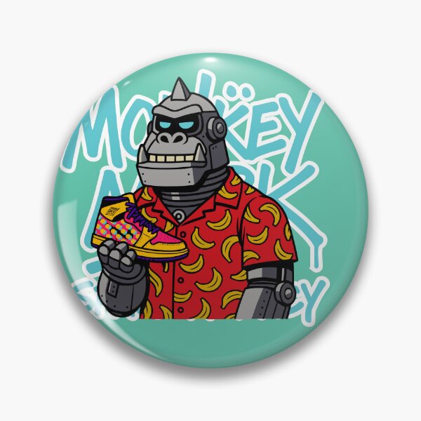 Item preview, MONKEY MARK – Robot Ape Sneaker Style designed and sold by DixTartare.