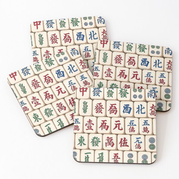 Item preview, Mahjong Tile Pattern Design designed and sold by Best Pattern⭐⭐⭐⭐⭐.