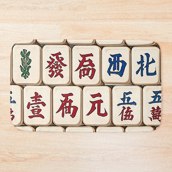 Item preview, Mahjong Tile Pattern Design designed and sold by Best Pattern⭐⭐⭐⭐⭐.