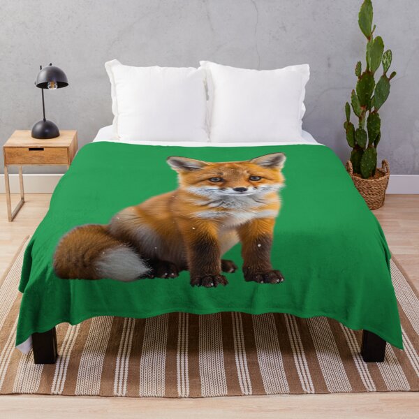 Item preview, Enchanting Winter Fox | Realistic Red Fox in a Snowy Christmas Wonderland designed and sold by E-SarnEdge.