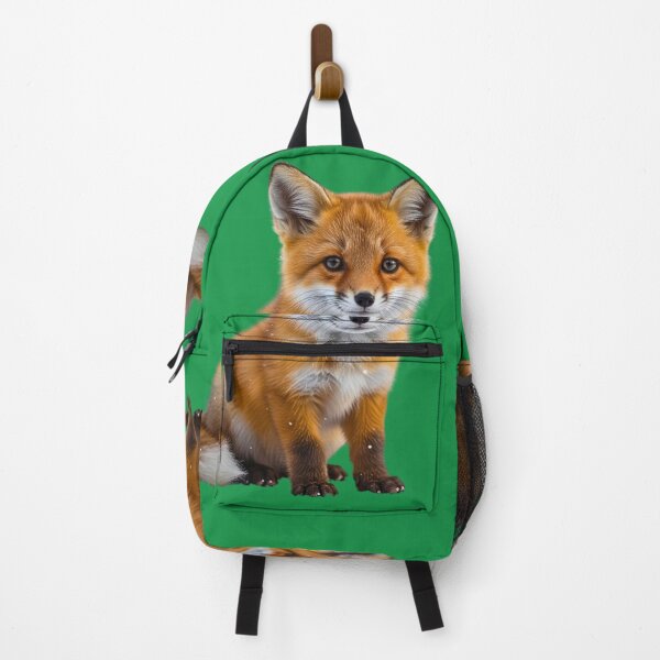 Item preview, Enchanting Winter Fox | Realistic Red Fox in a Snowy Christmas Wonderland designed and sold by E-SarnEdge.