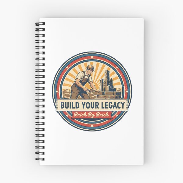Item preview, Build Your Legacy | Brick by Brick designed and sold by DailyVibesMerch.