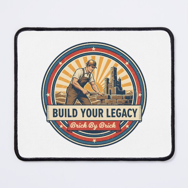 Item preview, Build Your Legacy | Brick by Brick designed and sold by DailyVibesMerch.