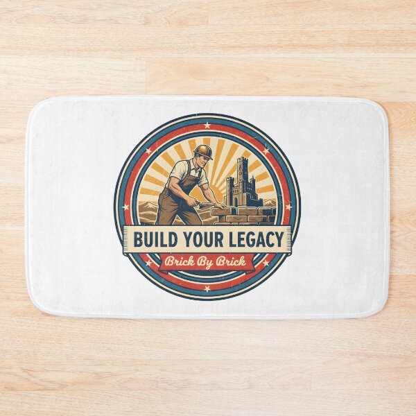 Item preview, Build Your Legacy | Brick by Brick designed and sold by DailyVibesMerch.