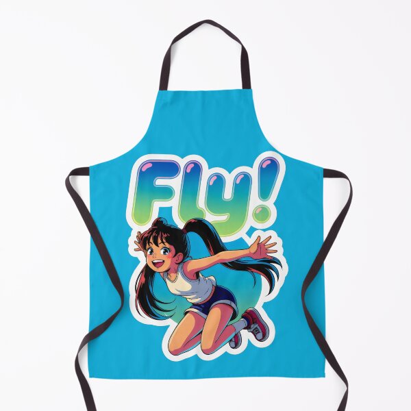 Item preview, Girl Jumping Under Bright Skies designed and sold by SplashTastic.