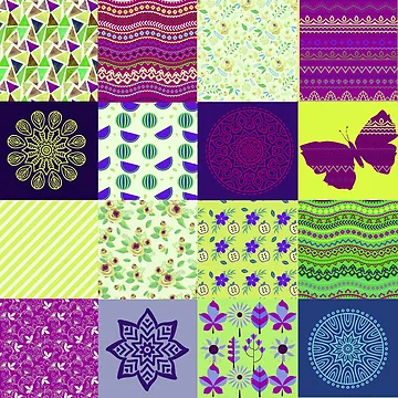 Artwork thumbnail, Patchwork52 by Design4uStudio