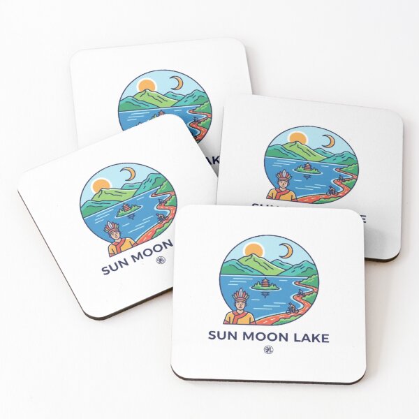 Item preview, SUN MOON LAKE designed and sold by likbatonboot.