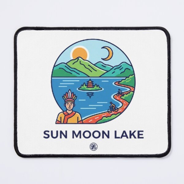 Item preview, SUN MOON LAKE designed and sold by likbatonboot.