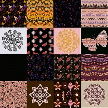 Artwork thumbnail, Patchwork55 by Design4uStudio
