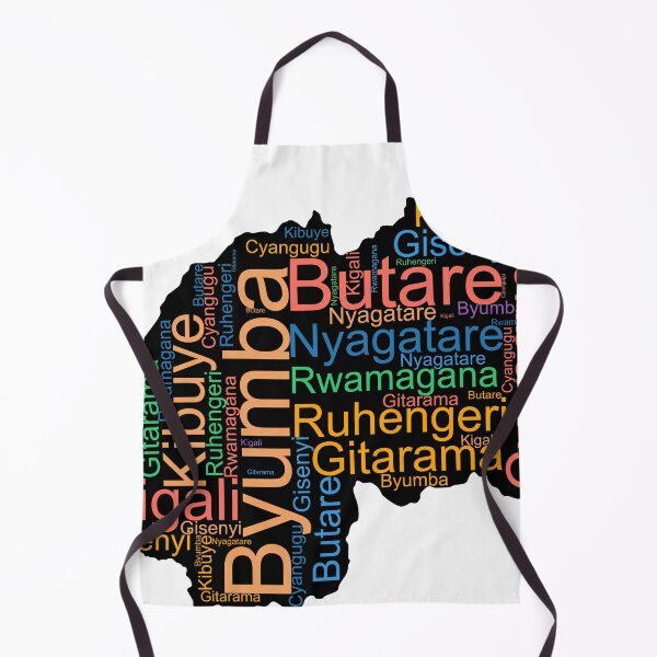 Item preview, Rwanda City Names Word Art designed and sold by TheIconSmith.