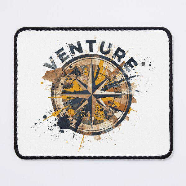 Item preview, Embark on an exciting venture with this artistic compass design, perfect for adventure themes designed and sold by DigitalGraphic1.