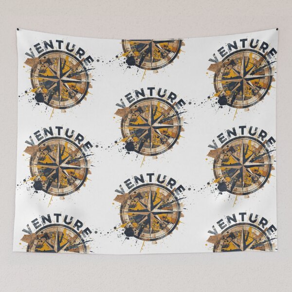 Item preview, Embark on an exciting venture with this artistic compass design, perfect for adventure themes designed and sold by DigitalGraphic1.