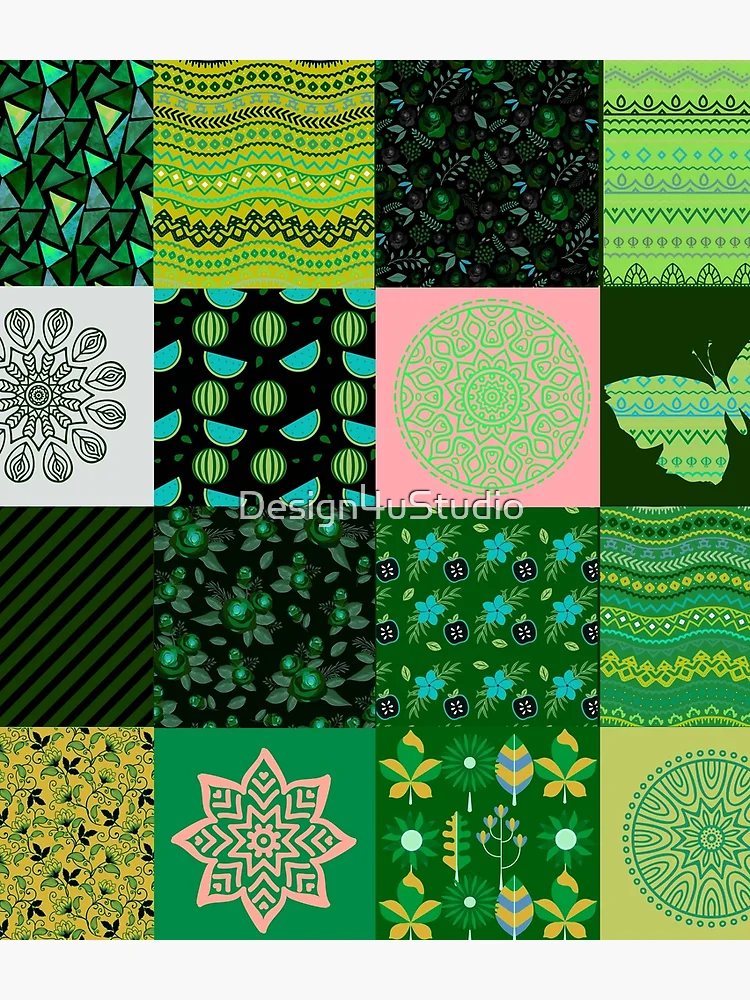 Thumbnail 3 of 3, Backpack, Patchwork47 designed and sold by Design4uStudio.