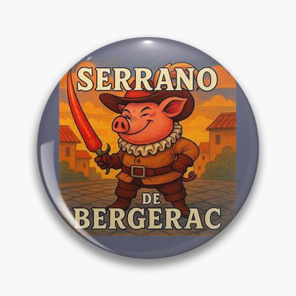 Artikelvorschau, Yummie Heroes: Serrano de Bergerac (I) entworfen und verkauft von nature. electrified..