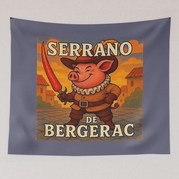Item preview, Yummie Heroes: Serrano de Bergerac (I) designed and sold by nature. electrified..