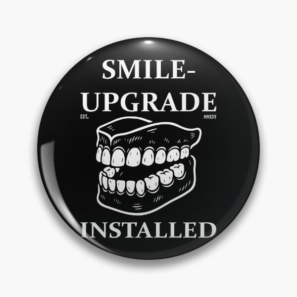 Item preview, Funny Denture Design – Smile Upgrade Installed designed and sold by RetroMaritalArt.