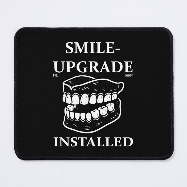 Item preview, Funny Denture Design – Smile Upgrade Installed designed and sold by RetroMaritalArt.