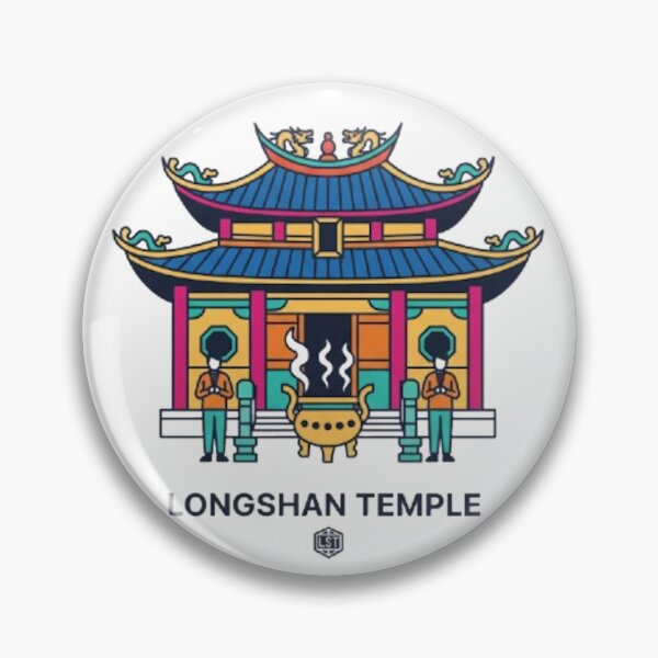 Item preview, LONGSHAN TEMPLE designed and sold by likbatonboot.
