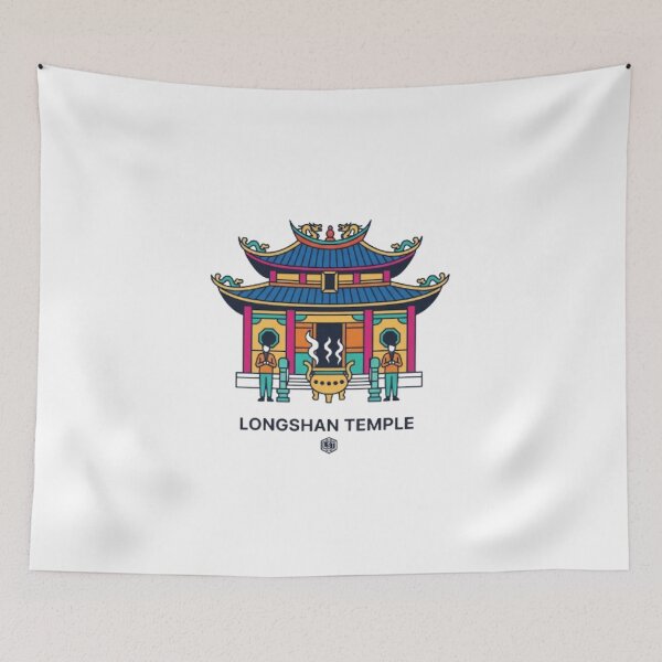 Item preview, LONGSHAN TEMPLE designed and sold by likbatonboot.