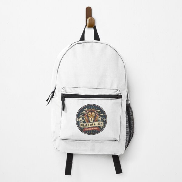 Item preview, Heart of a Lion | Fearless & Brave designed and sold by DailyVibesMerch.