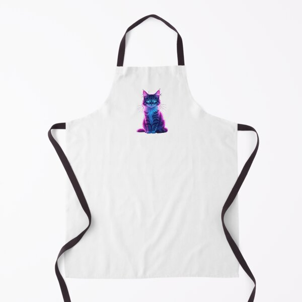 Item preview, Cyberpunk Neon Cat - Futuristic Gamer Art designed and sold by YR Studio.