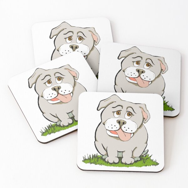 Item preview, Cute Staffy Cartoon Dog designed and sold by Anne Park.