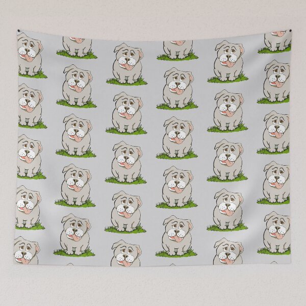 Item preview, Cute Staffy Cartoon Dog designed and sold by Anne Park.